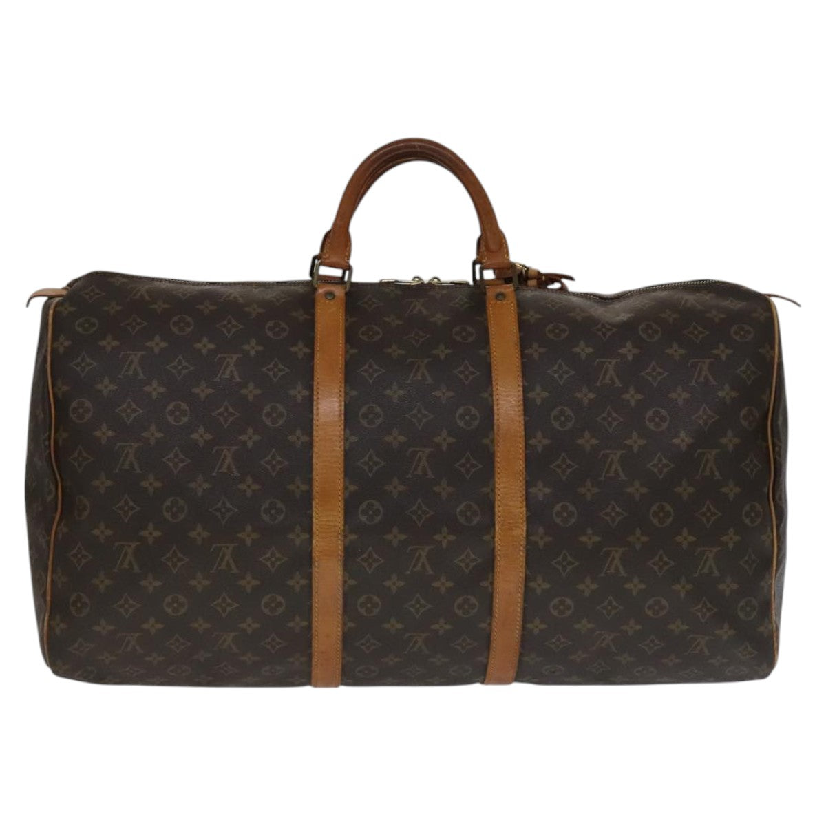 Keepall Canvas Travel Bag with Name Tag