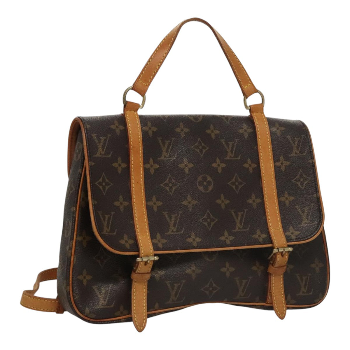 Louis Vuitton Canvas Marelle Shoulder Bag