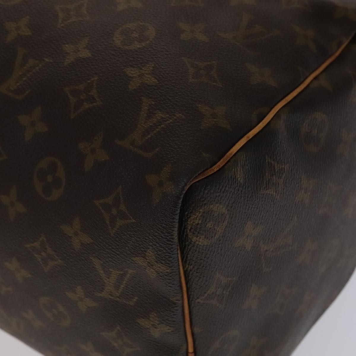 Canvas Travel Duffle Bag with Leather Trim