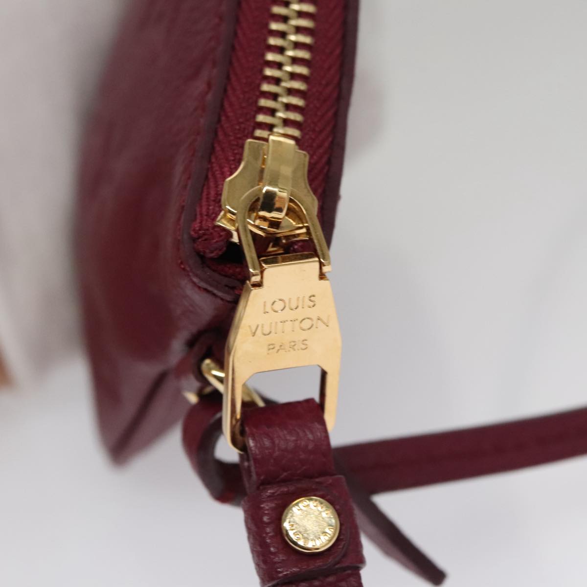 Pochette Accessoire Leather Crossbody Bag