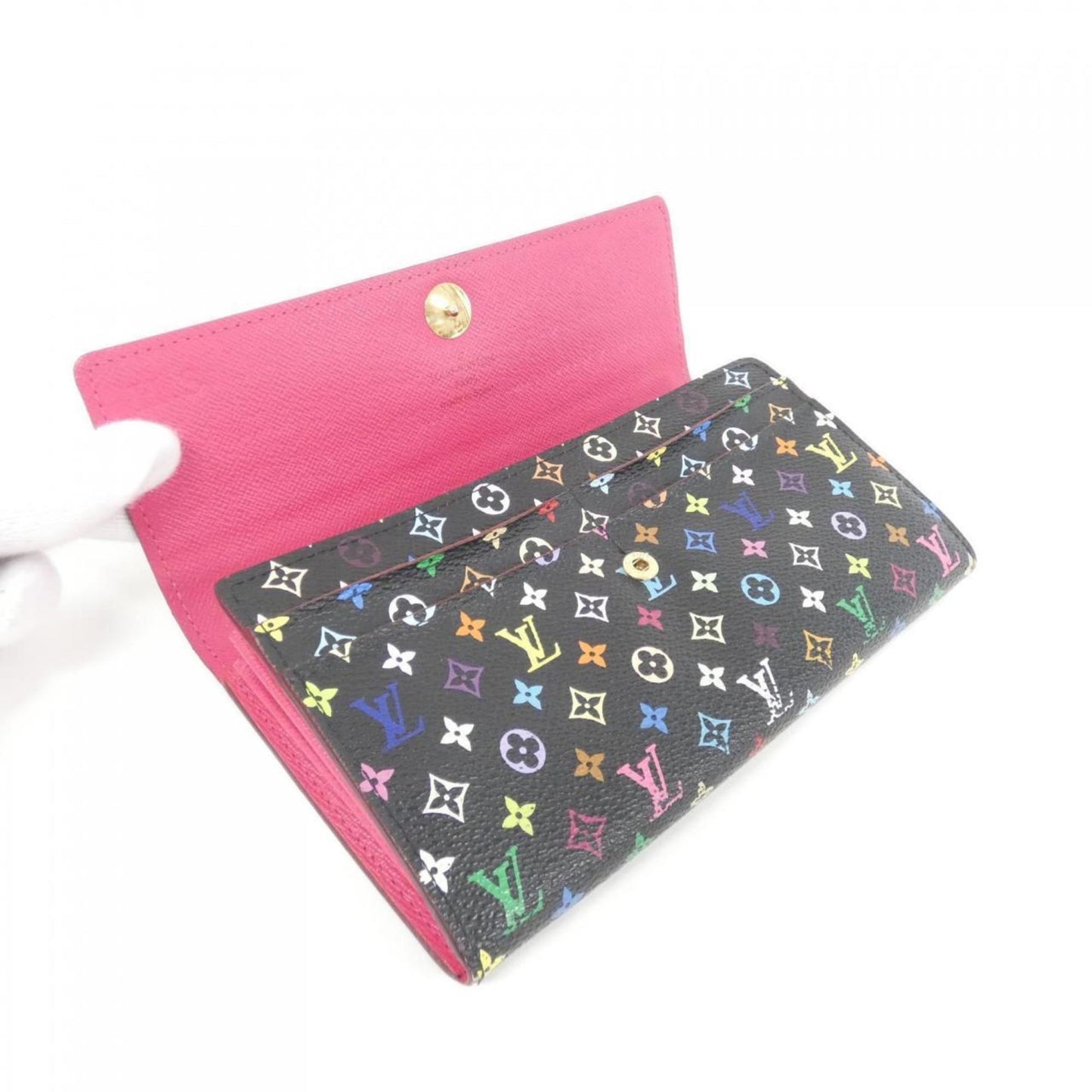 Multicolore Canvas Wallet
