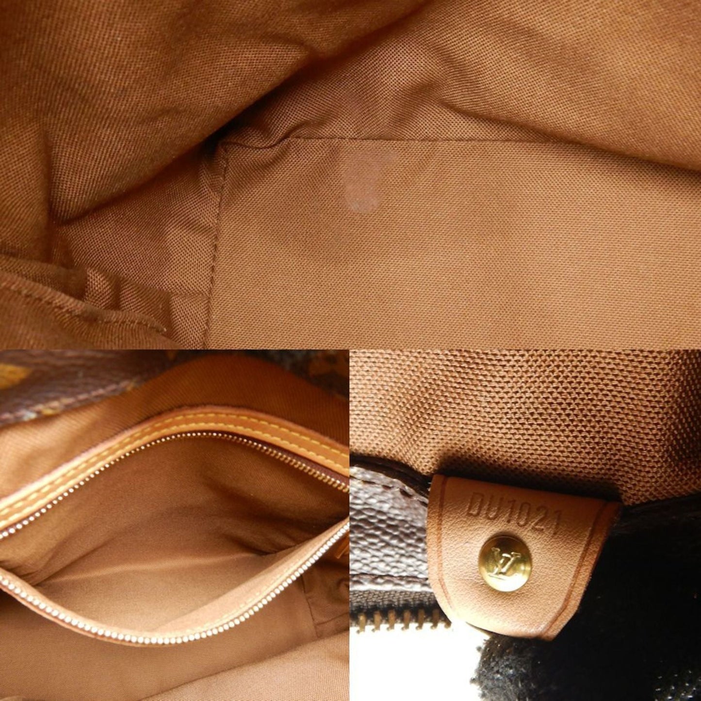 Monogram Canvas Tote Bag