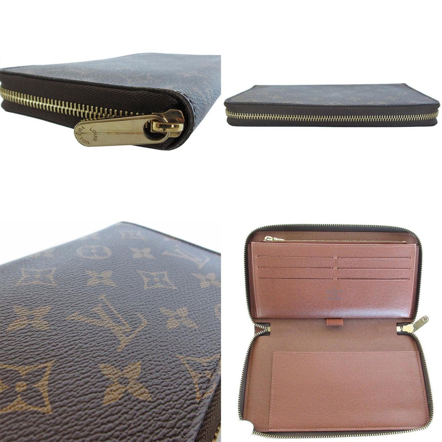 Zippy Wallet Monogram Canvas