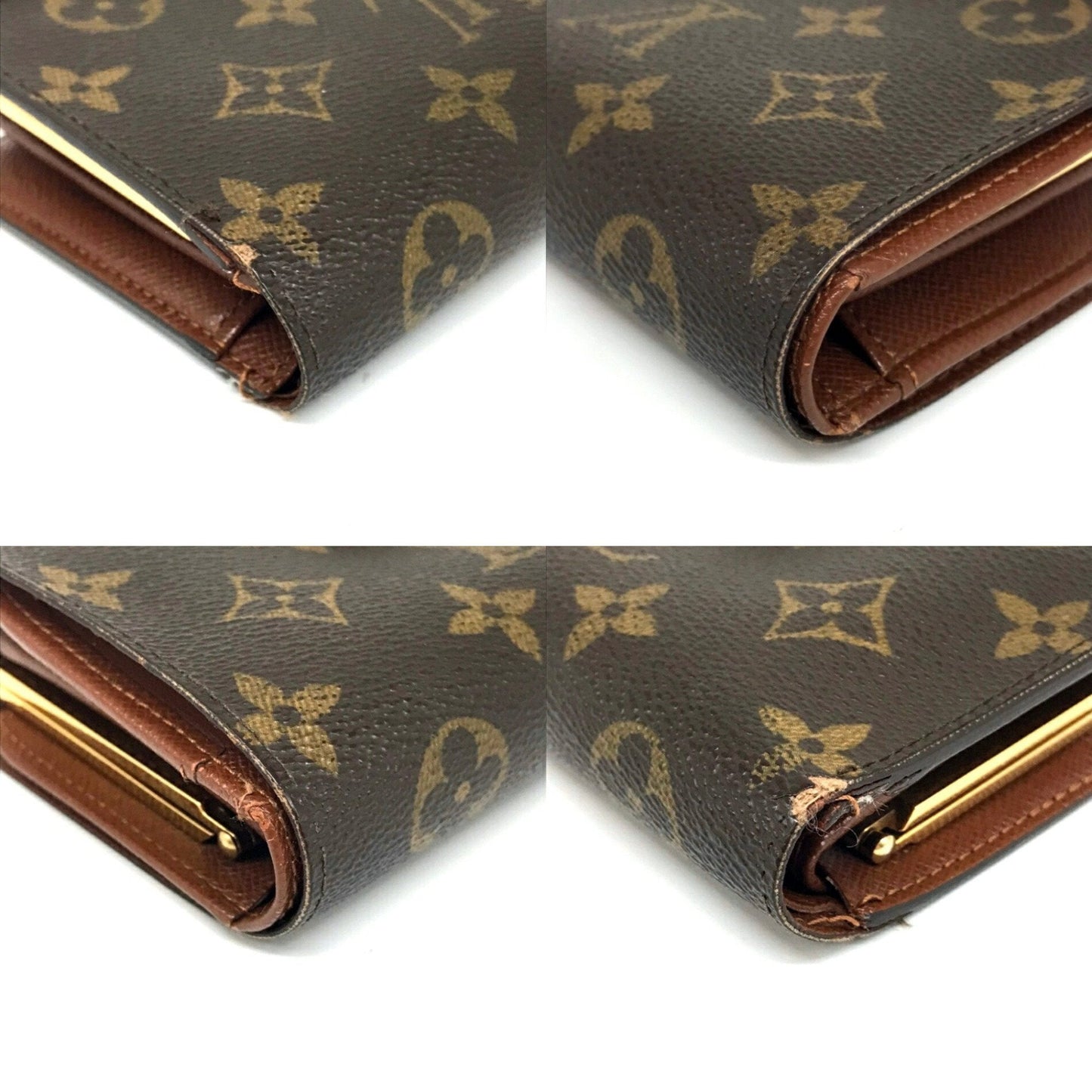 Viennois Canvas Wallet with Slightly Rubbed Corners