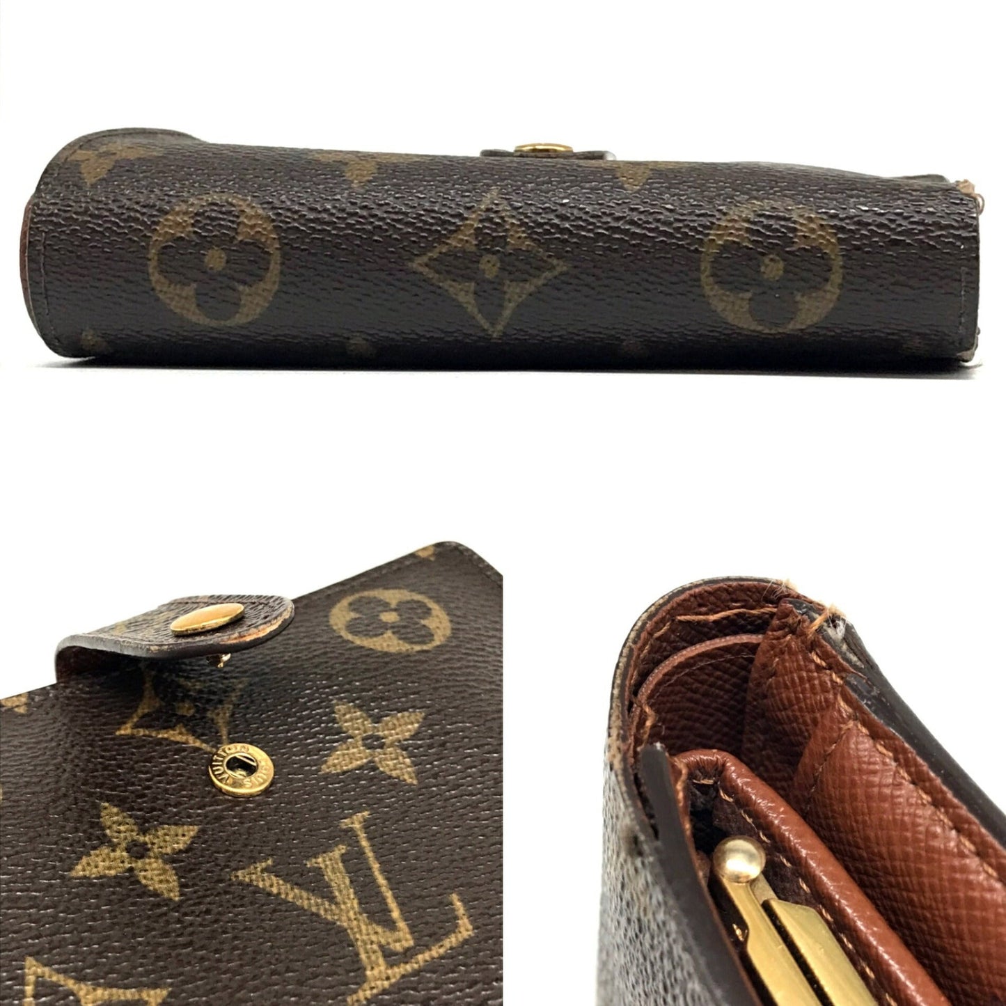 Viennois Canvas Wallet with Slightly Rubbed Corners