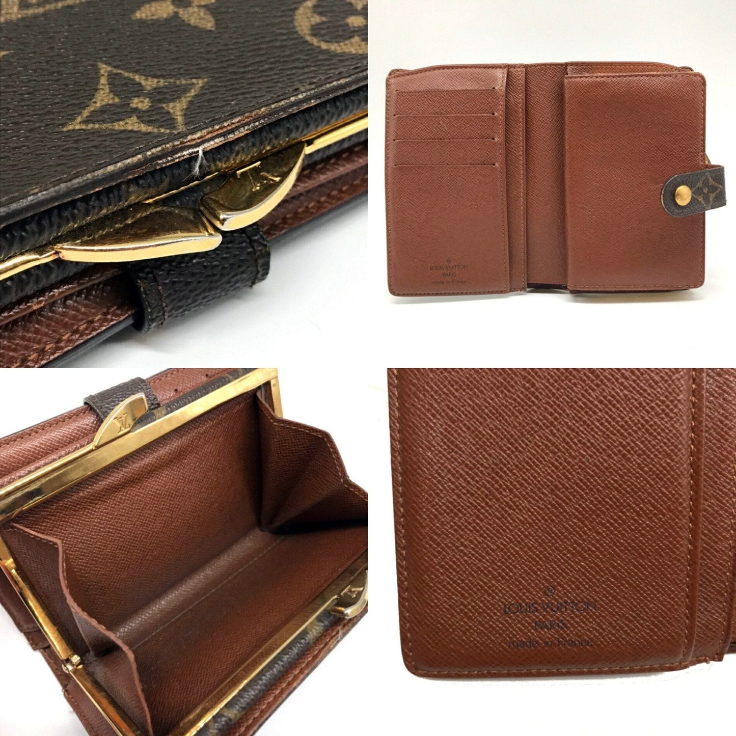 Viennois Canvas Wallet with Slightly Rubbed Corners