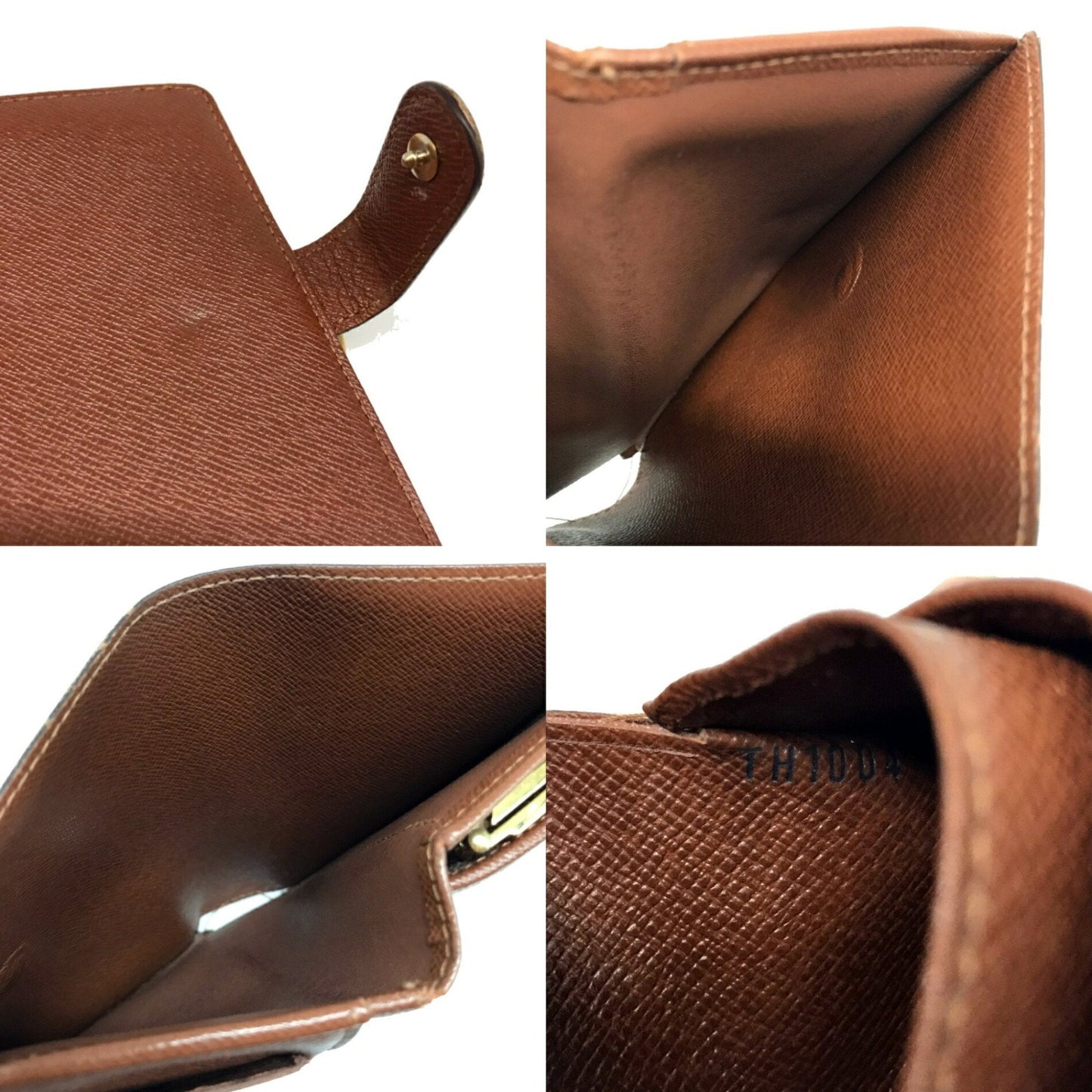 Viennois Canvas Wallet with Slightly Rubbed Corners