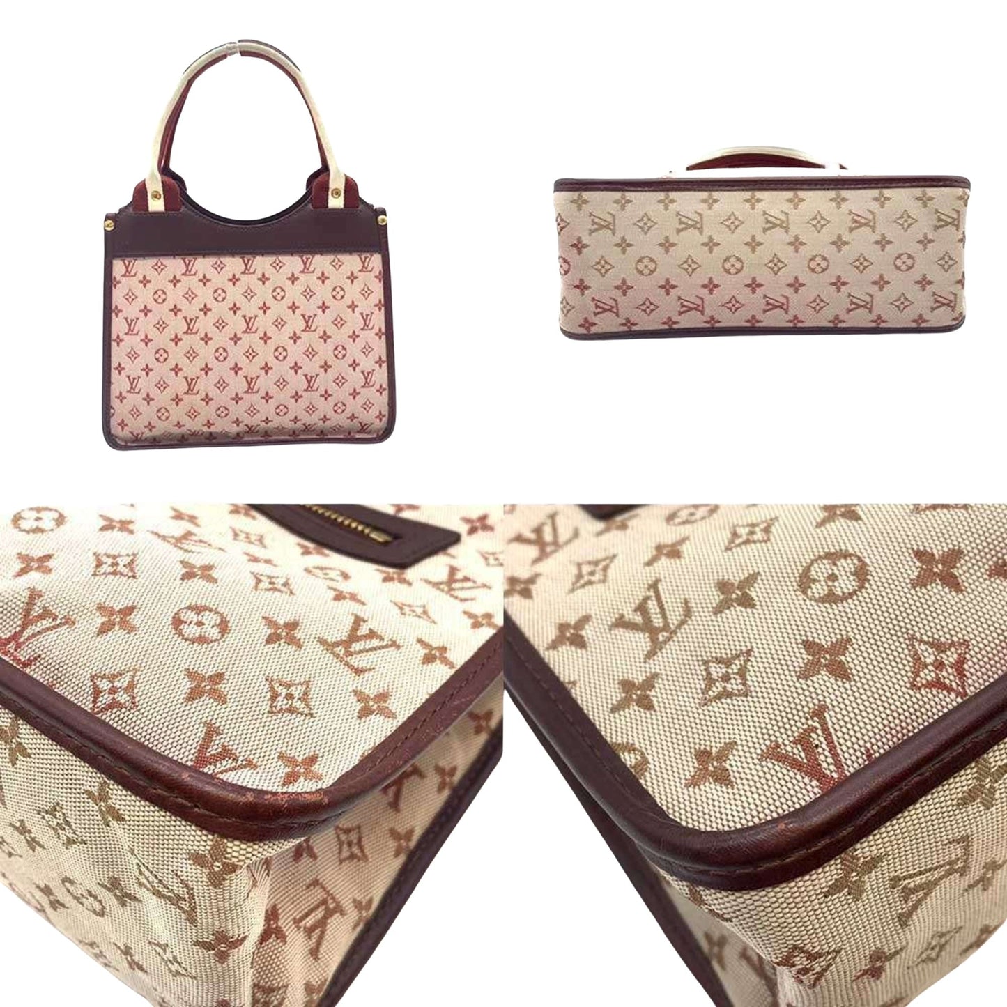 Luxurious Canvas Handbag with Sleek Design and Elegant Hardware