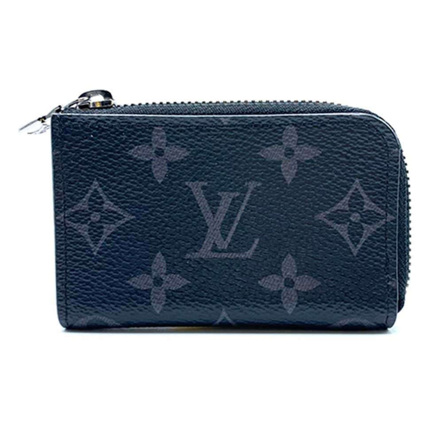 Elegant Canvas Wallet with Subtle Scratch Details