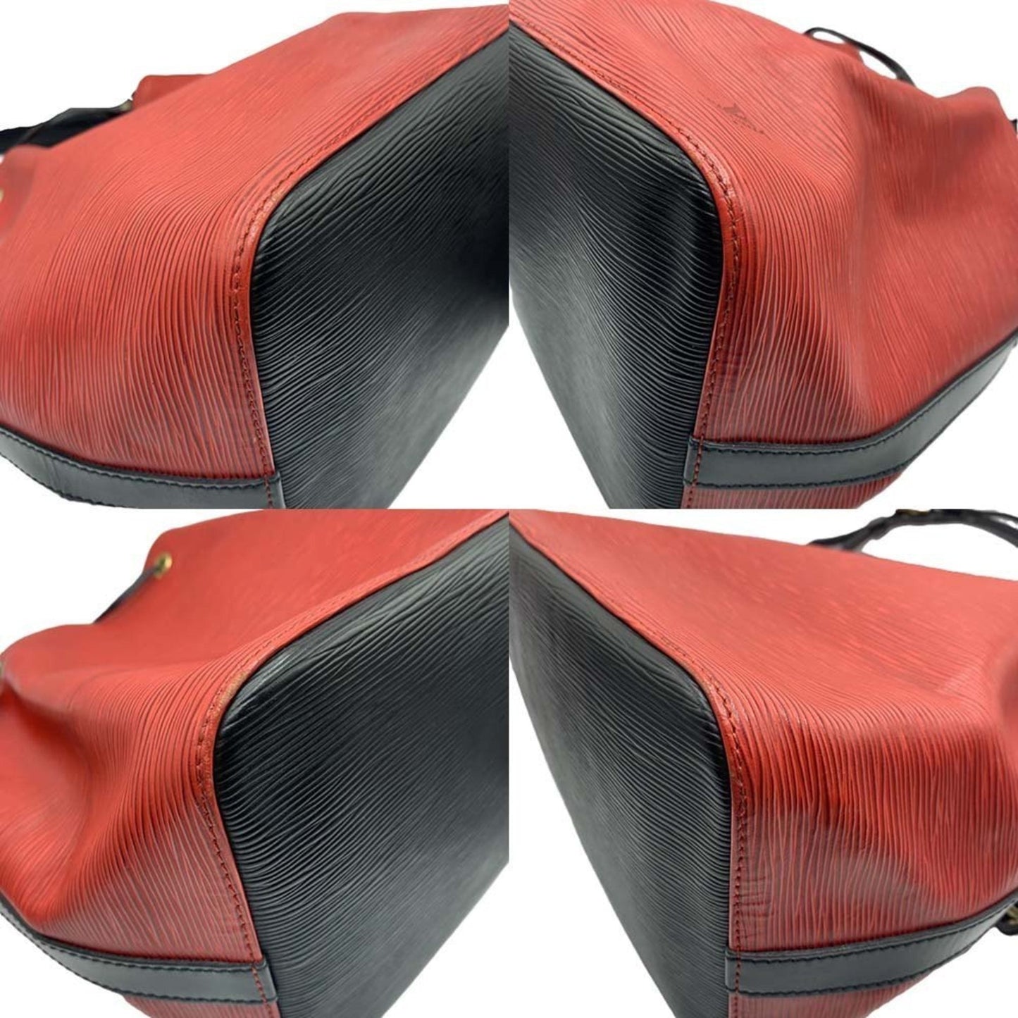 Leather Noe Bucket Bag with Slight Wear