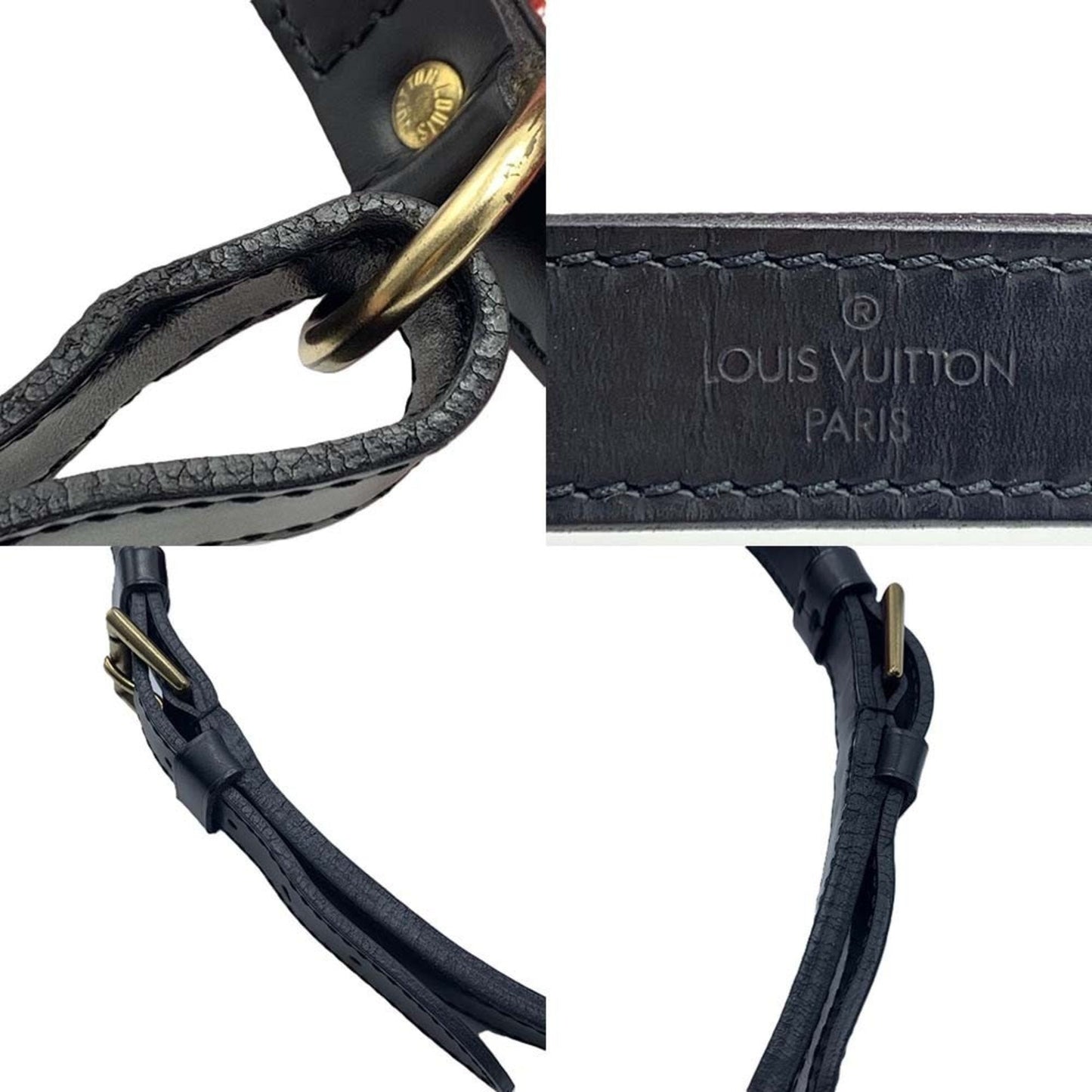 Leather Noe Bucket Bag with Slight Wear