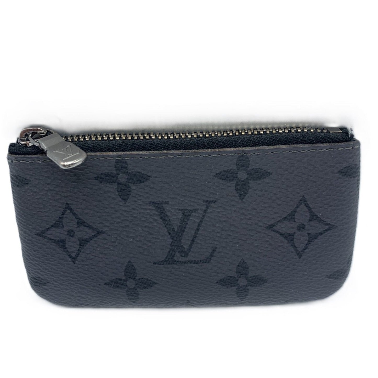 Luxury Canvas Coin Purse with Slight Scratches
