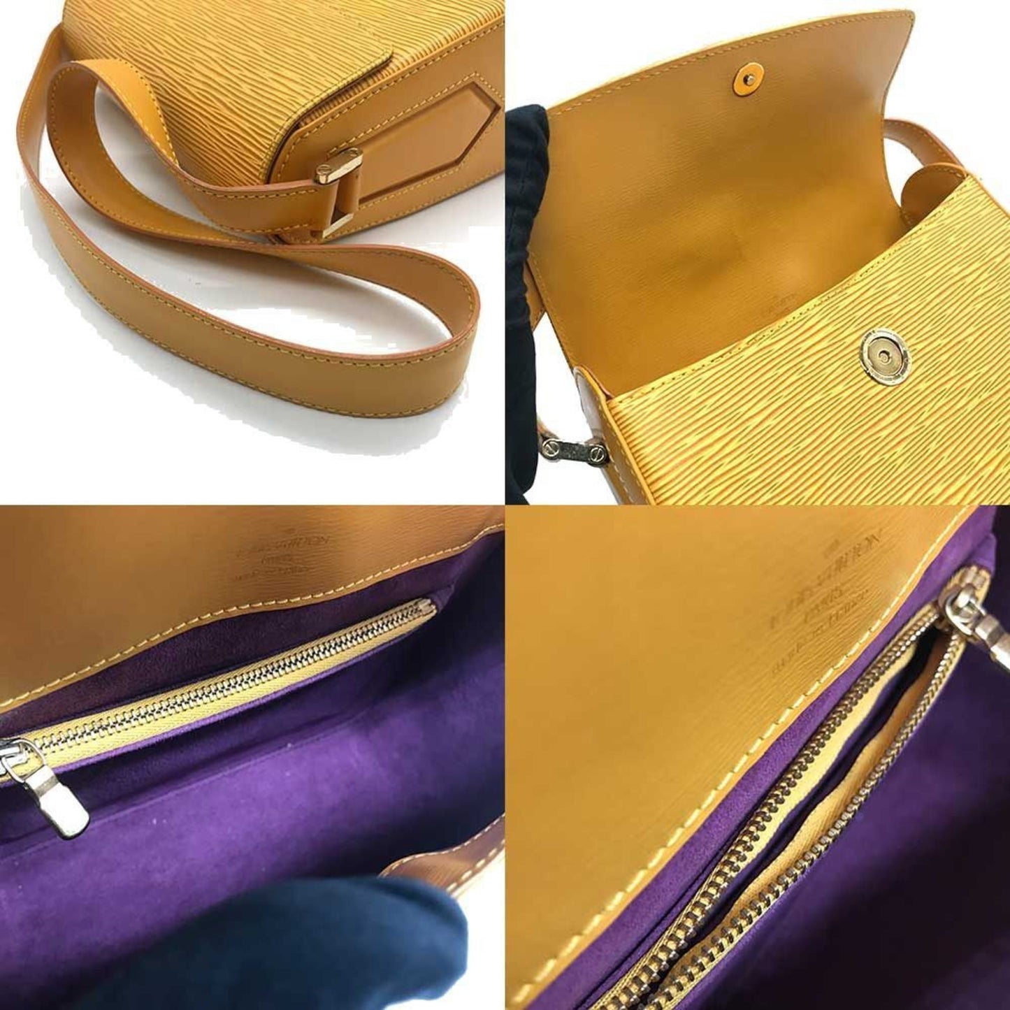 Leather Bushi Handbag with Dust Bag