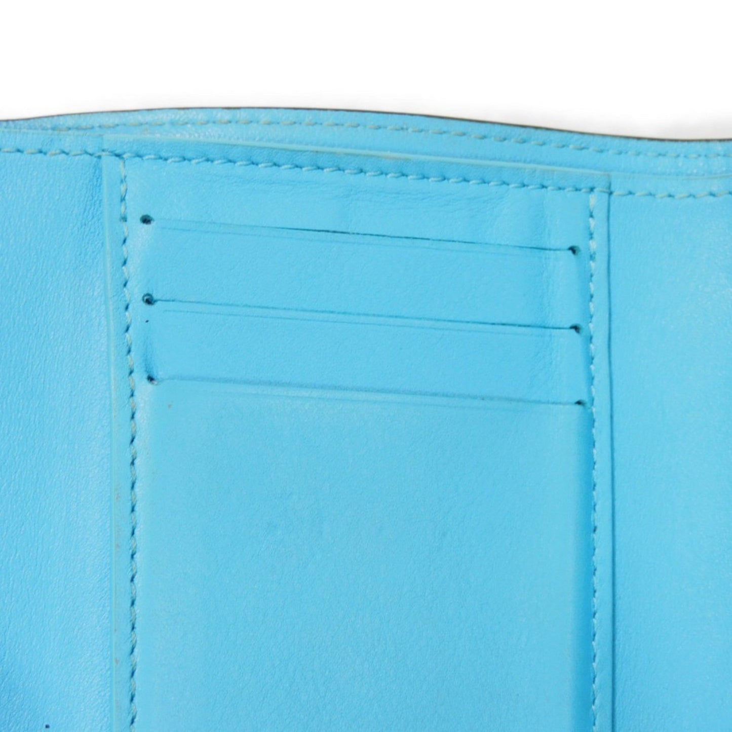 Leather Pont Neuf Wallet with Slight Wear