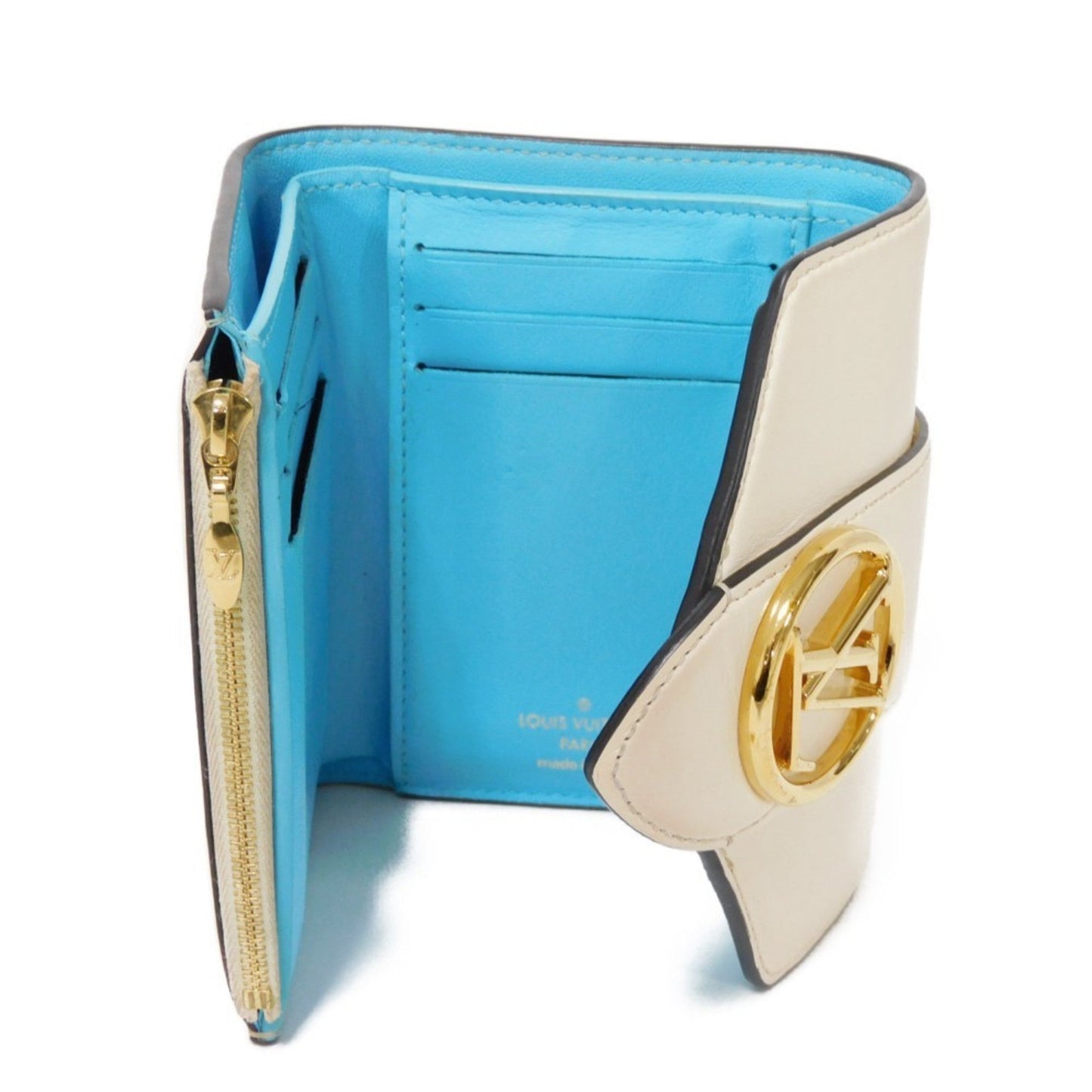 Leather Pont Neuf Wallet with Slight Wear