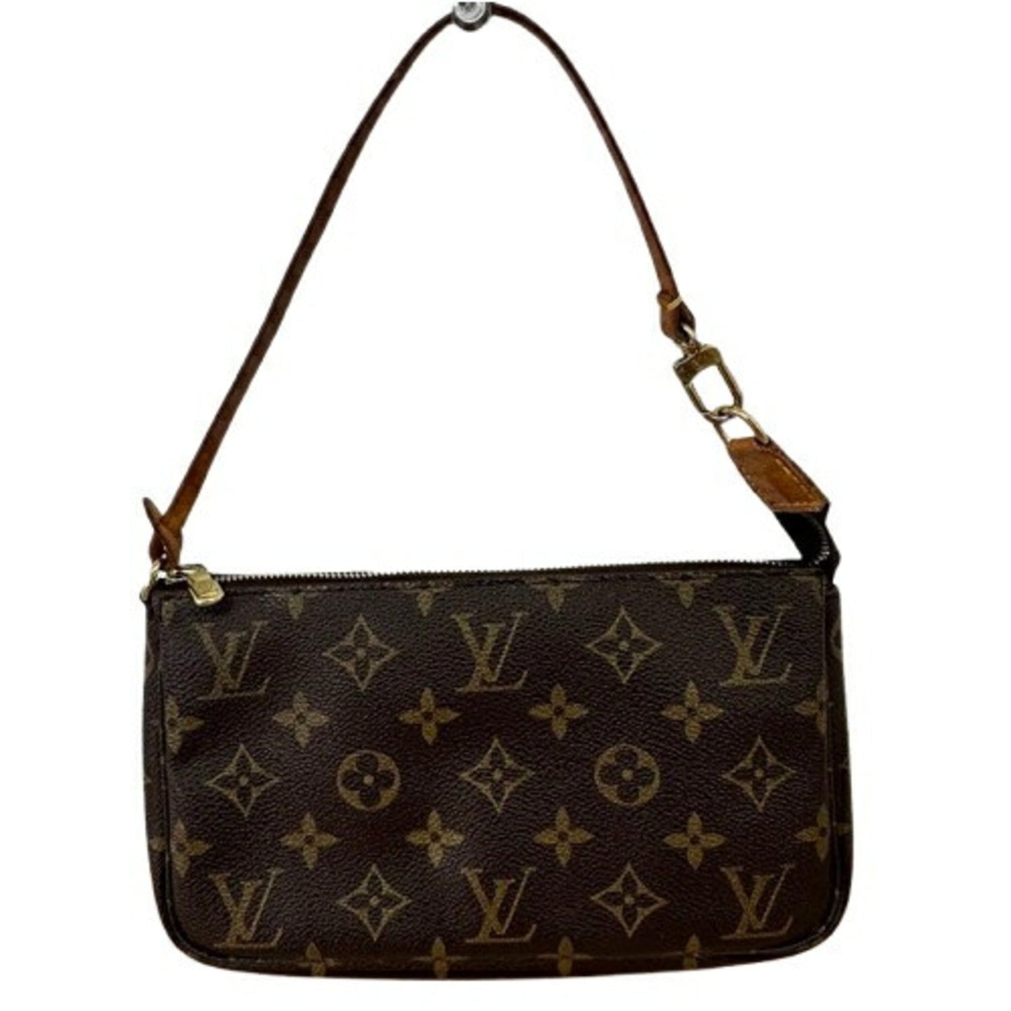 Canvas Pochette Accessoire with Shoulder Strap