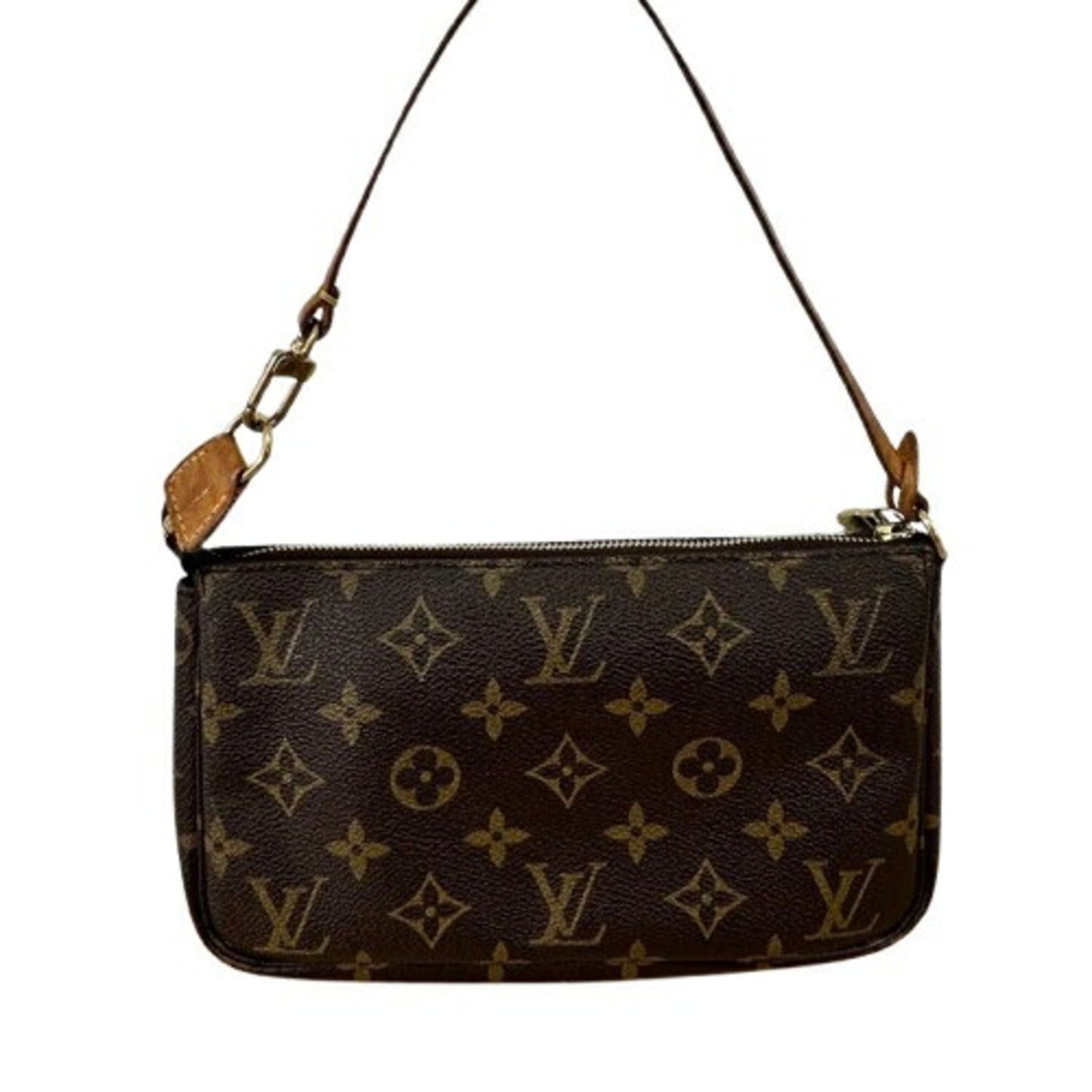 Canvas Pochette Accessoire with Shoulder Strap