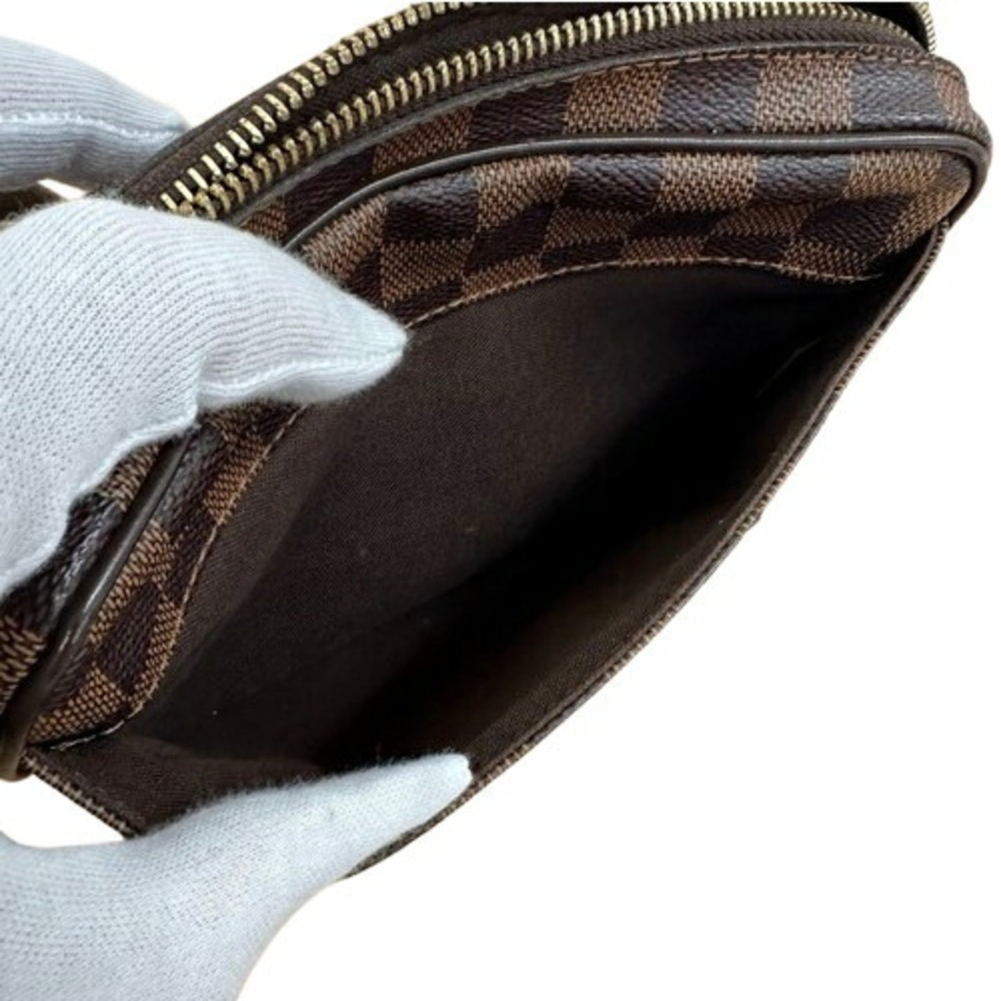 Canvas Brooklyn Bag with Slightly Rubbed Corners and Scratches