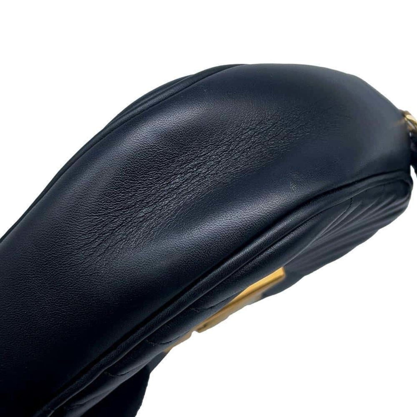 Leather Shoulder Bag with Strap