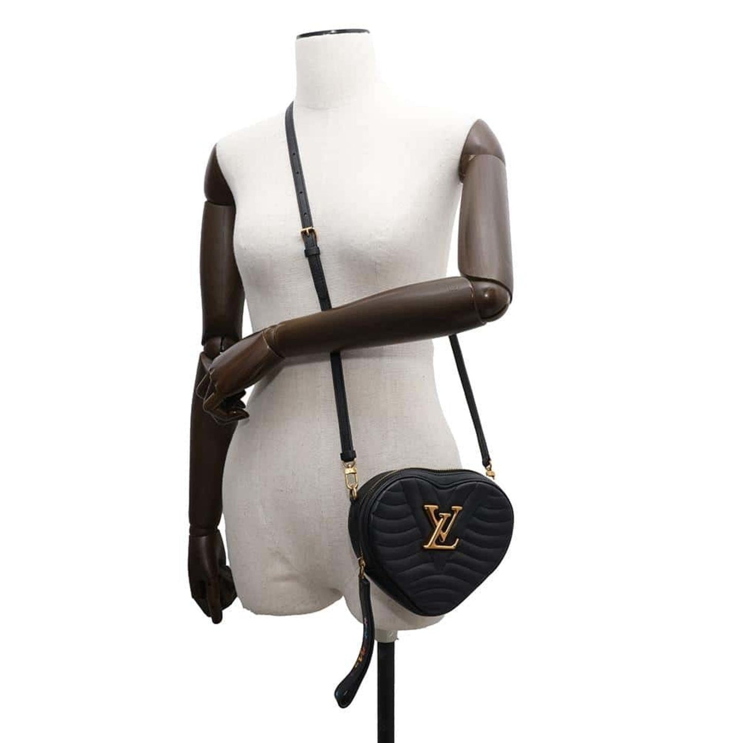 Leather Shoulder Bag with Strap