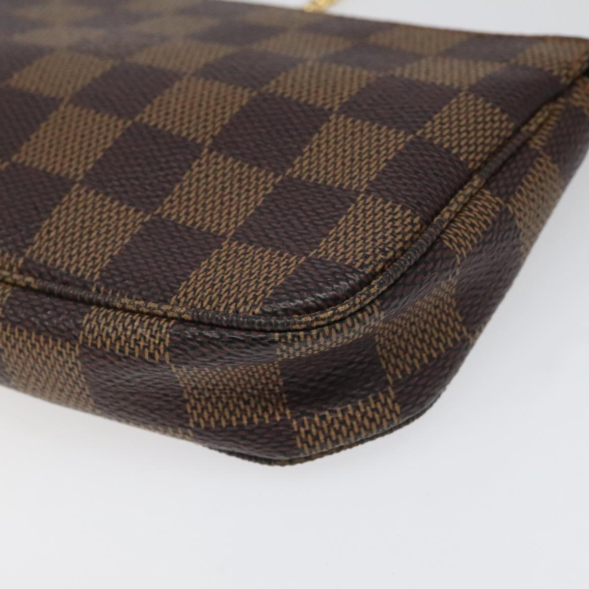 Pochette Damier Ebene Chain Clutch