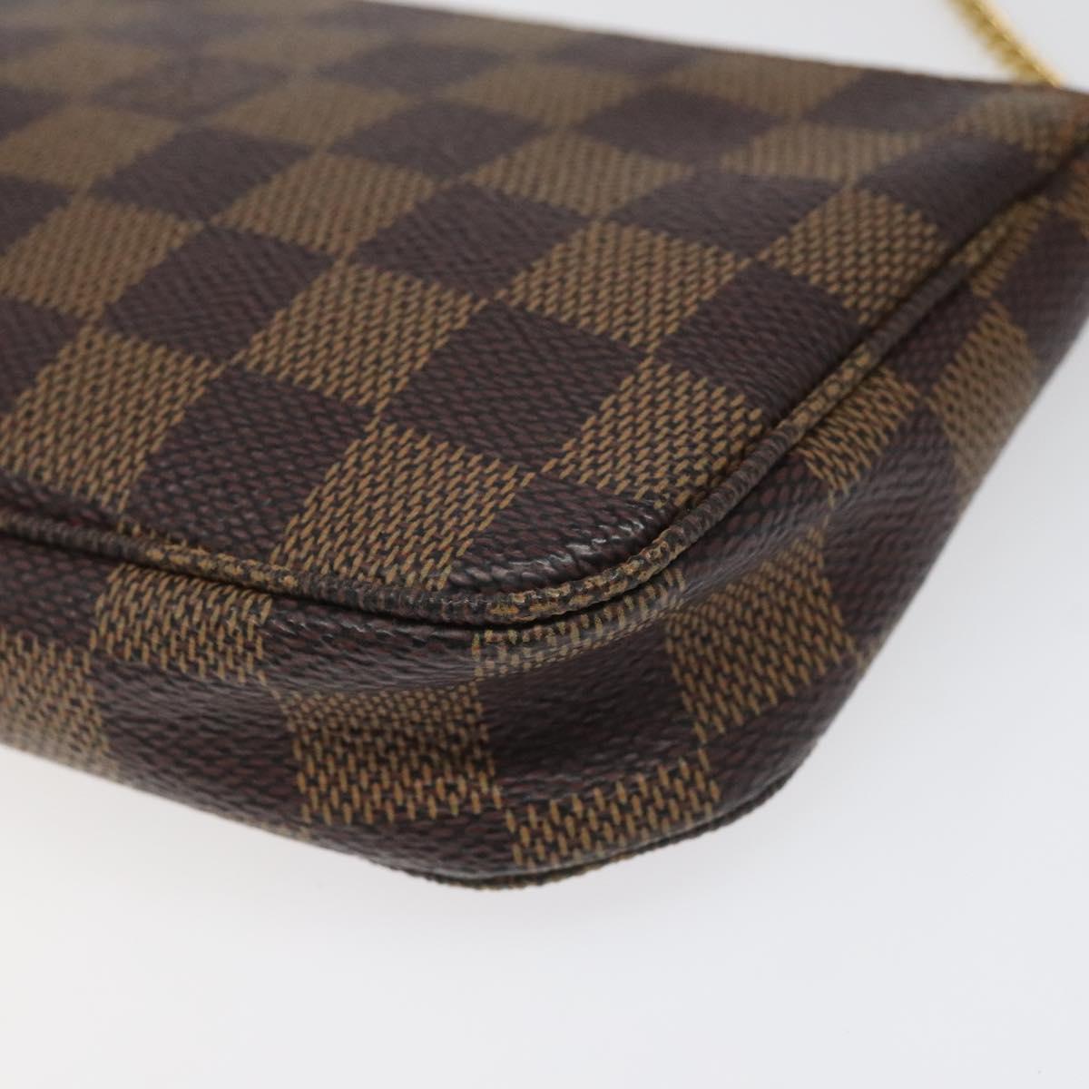 Pochette Damier Ebene Chain Clutch