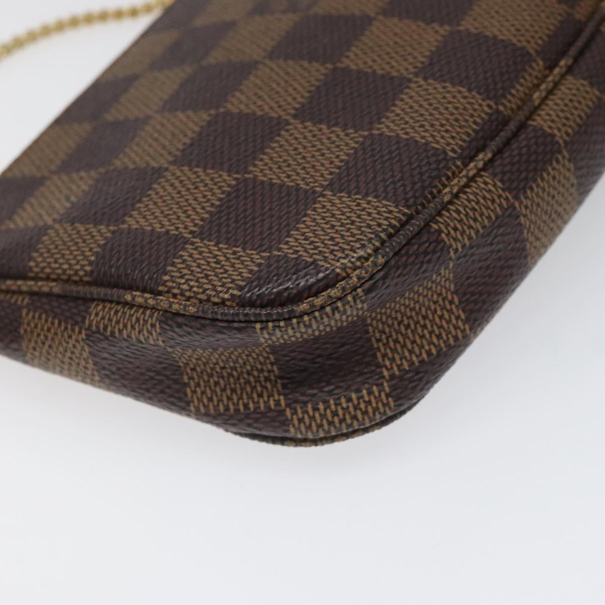 Pochette Damier Ebene Chain Clutch