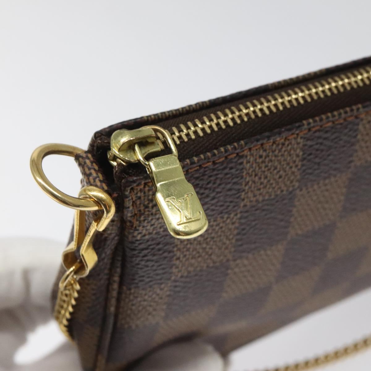 Pochette Damier Ebene Chain Clutch