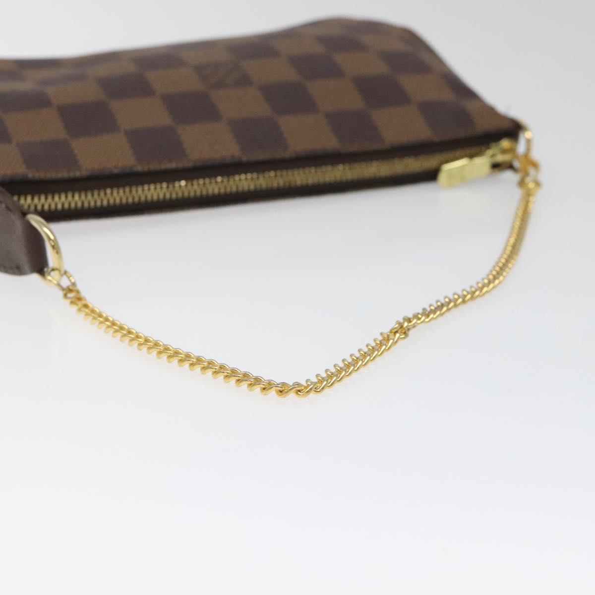 Pochette Damier Ebene Chain Clutch