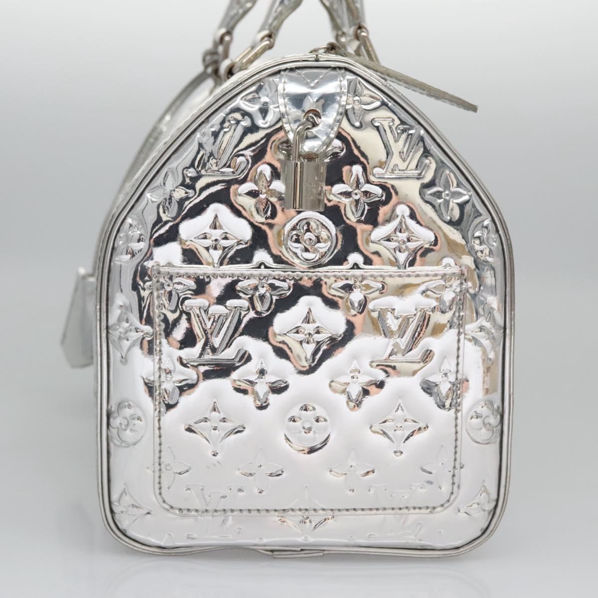 Patent Leather Speedy 30 Handbag with Dust Bag and Padlock