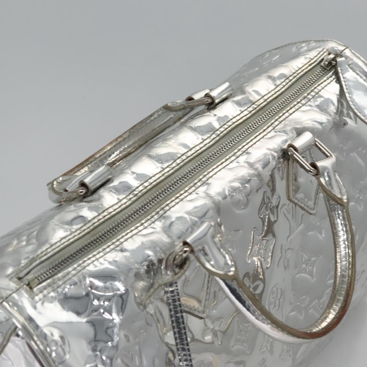 Patent Leather Speedy 30 Handbag with Dust Bag and Padlock
