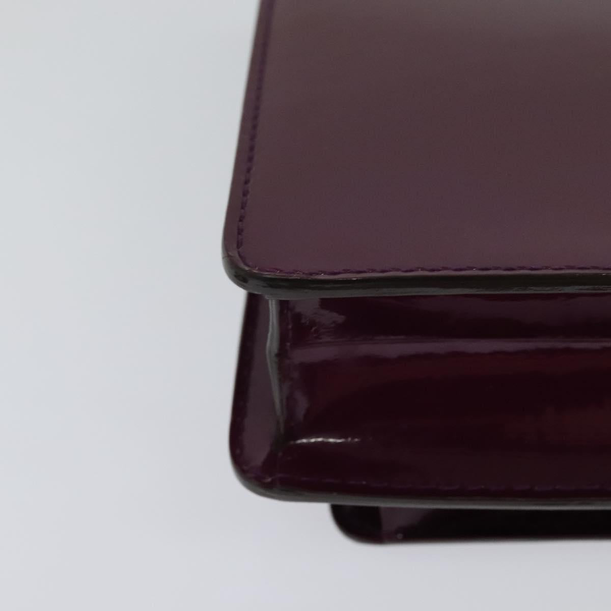 Patent Leather Monceau with Shoulder Strap and Dust Bag