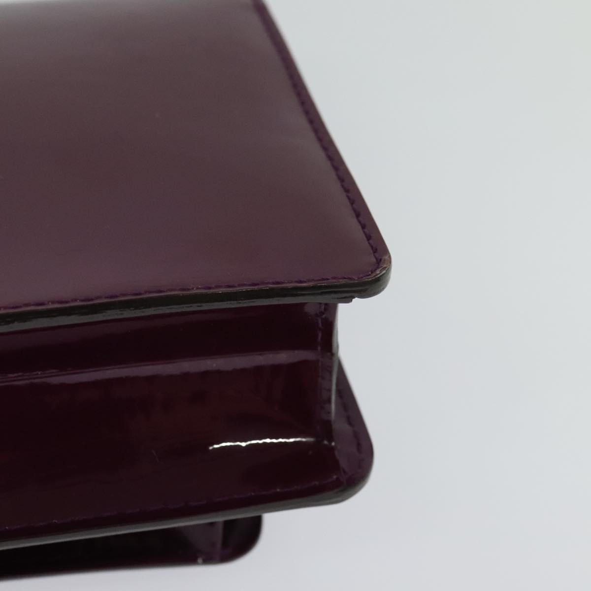Patent Leather Monceau with Shoulder Strap and Dust Bag