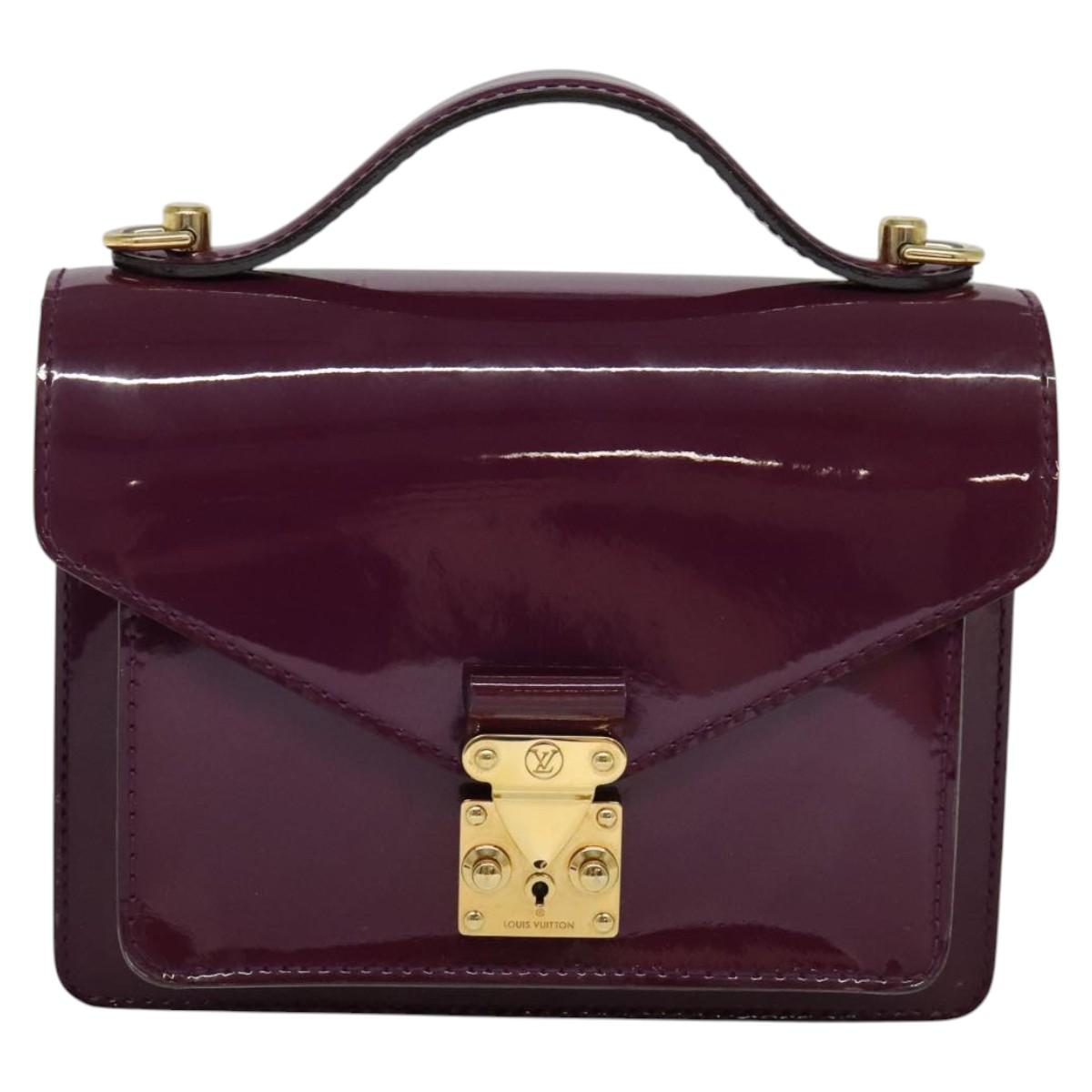 Patent Leather Monceau with Shoulder Strap and Dust Bag
