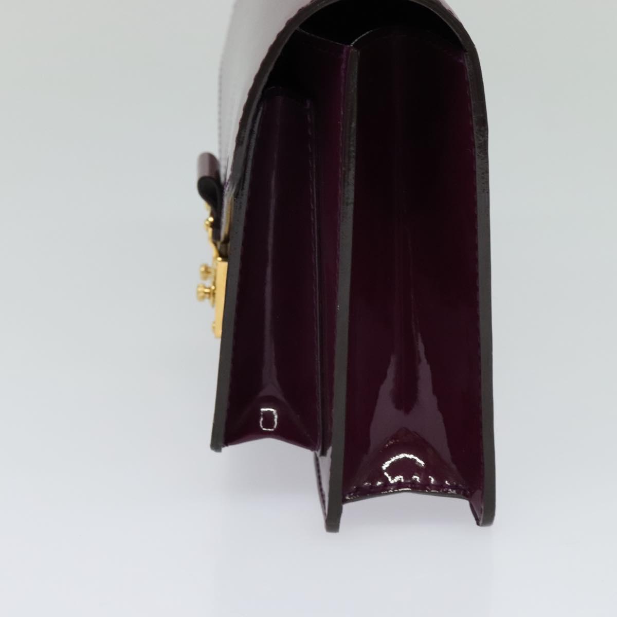 Patent Leather Monceau with Shoulder Strap and Dust Bag