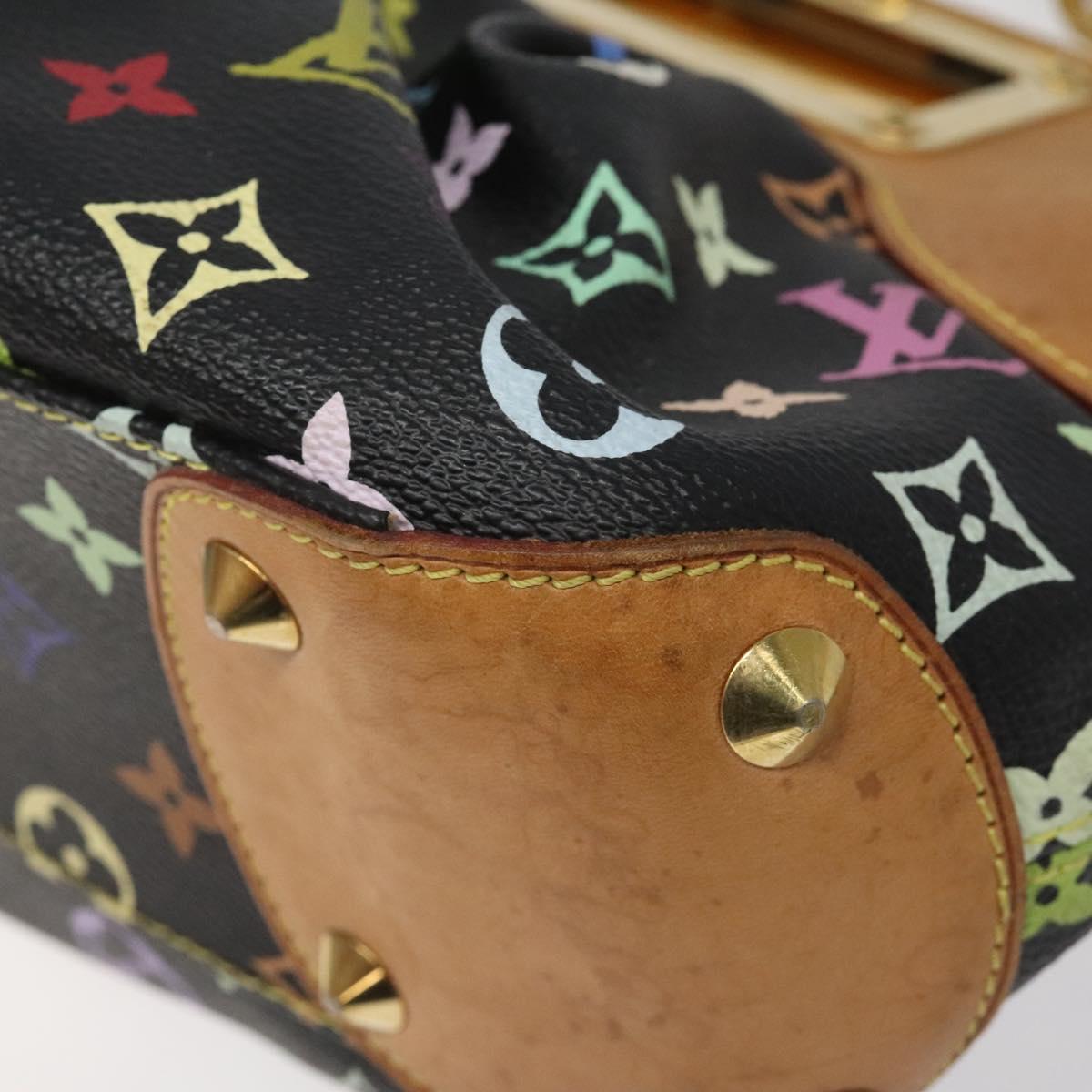 Canvas Shoulder Bag with Metal Fittings and Multiple Compartments