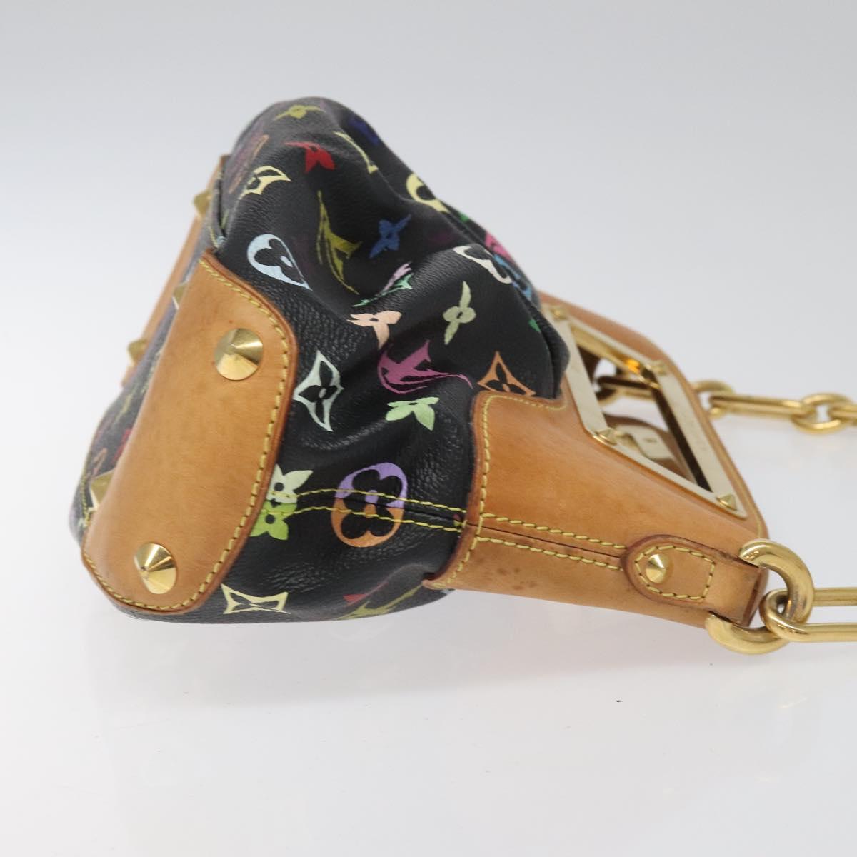 Canvas Shoulder Bag with Metal Fittings and Multiple Compartments