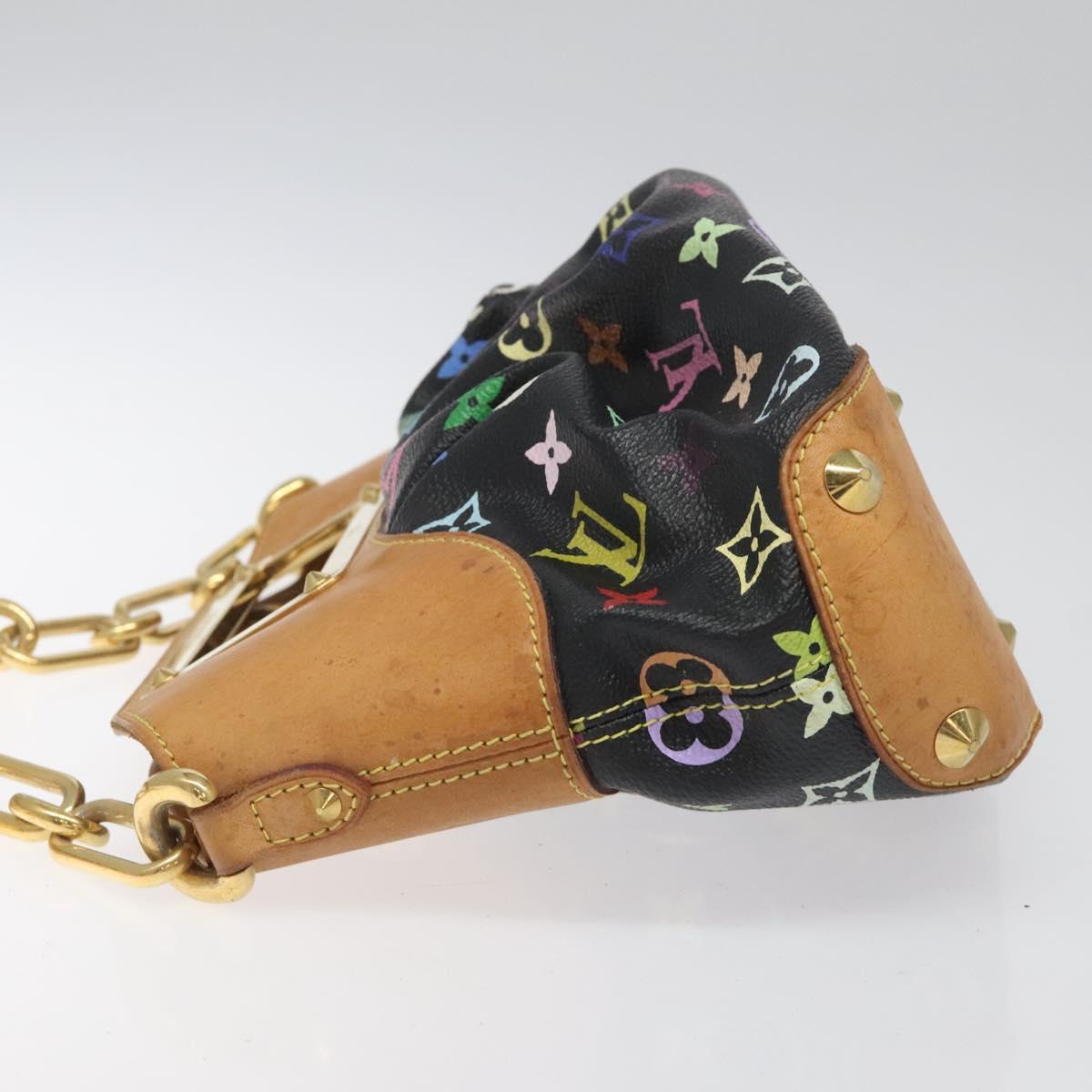 Canvas Shoulder Bag with Metal Fittings and Multiple Compartments