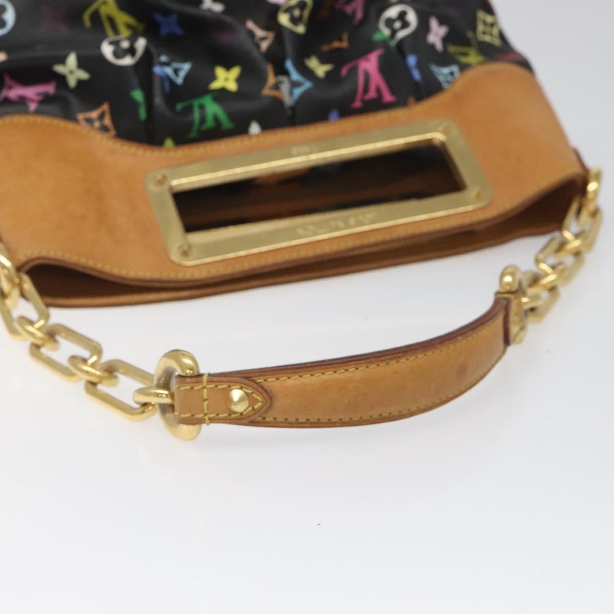 Canvas Shoulder Bag with Metal Fittings and Multiple Compartments