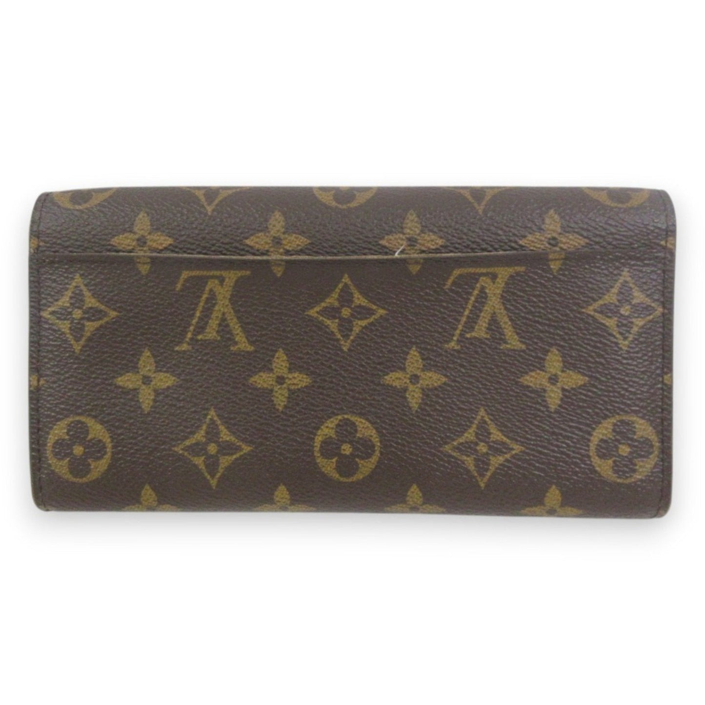 Canvas Wallet with Slight Scratches and Stains