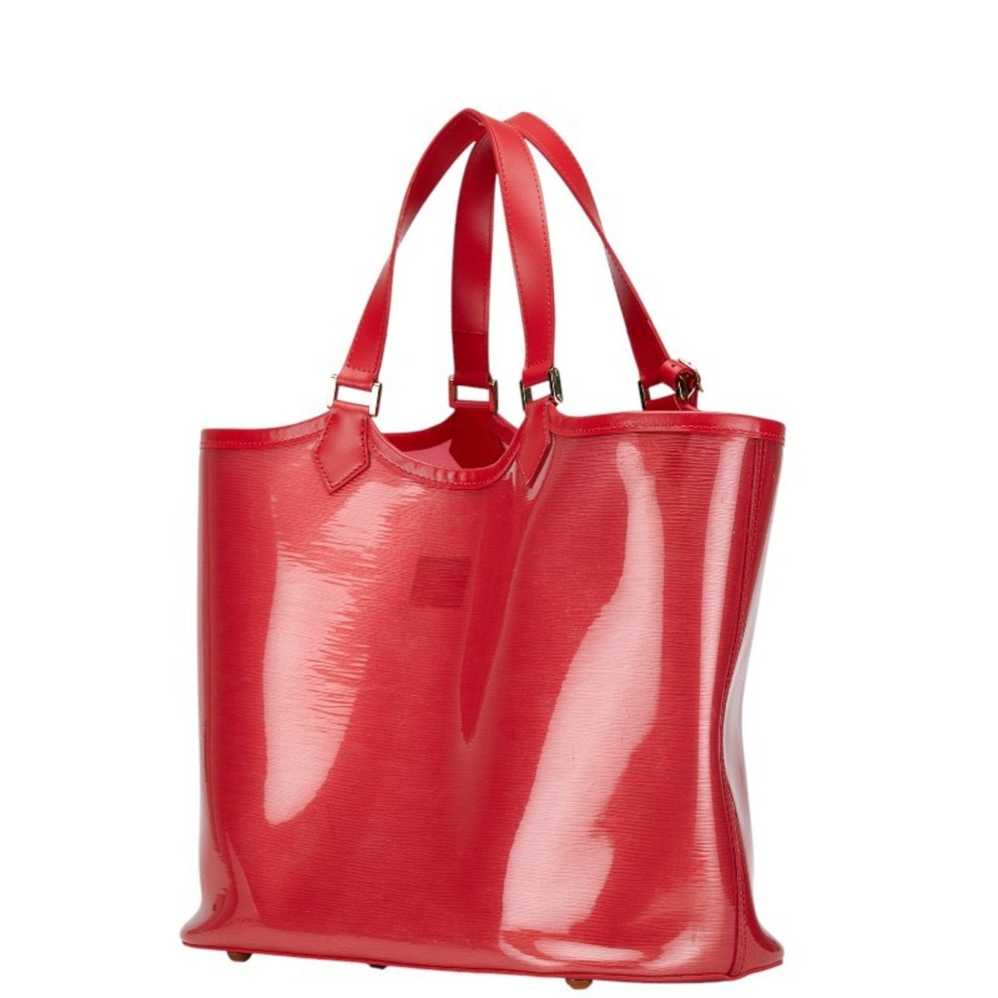 Luxury Leather Tote Bag with Dust Bag and Pouch