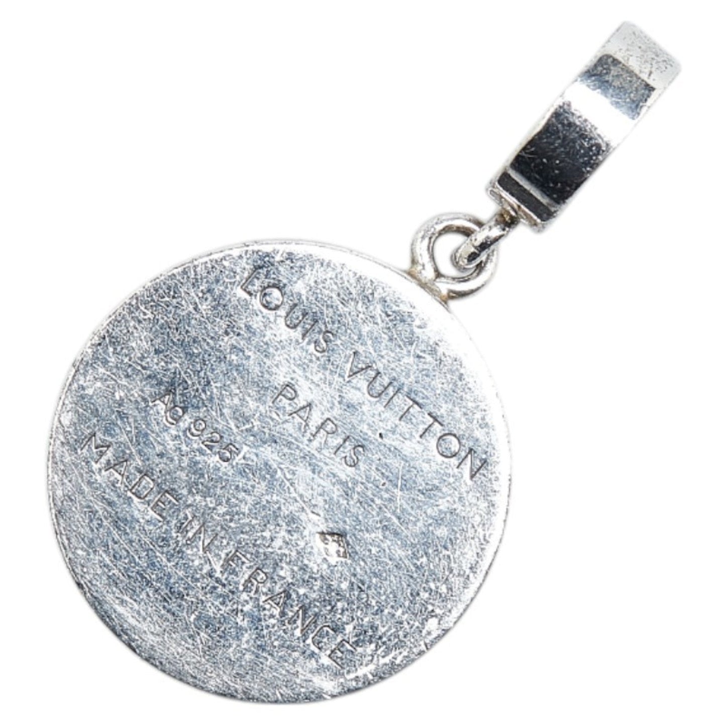 Fleur Silver Pendant with Slight Scuffs and Scratches