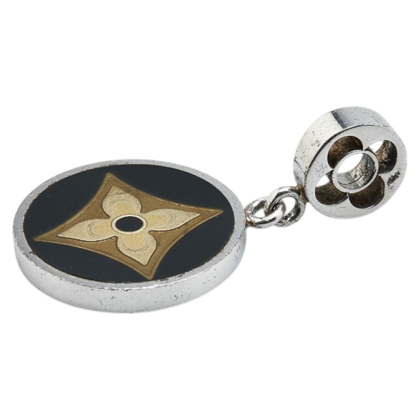 Fleur Silver Pendant with Slight Scuffs and Scratches