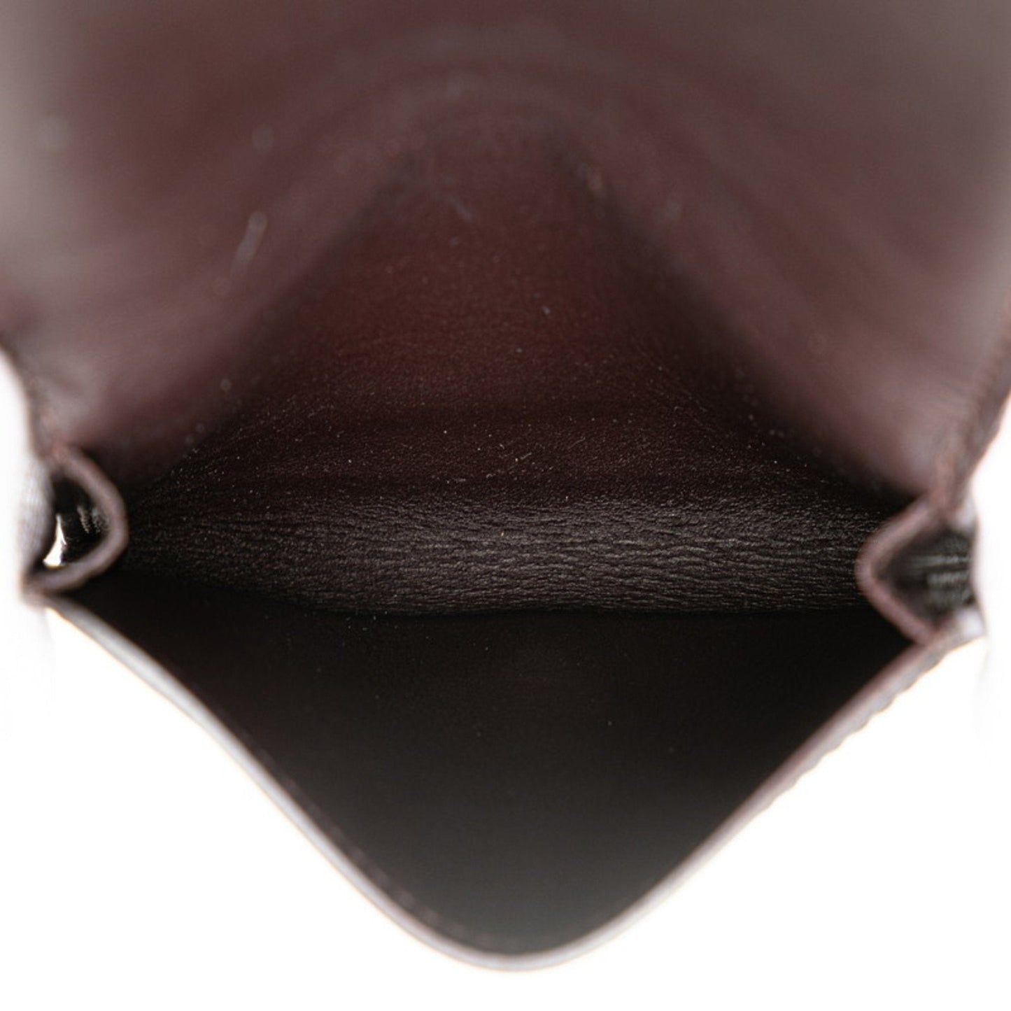 Patent Leather Card Holder with Envelope Design