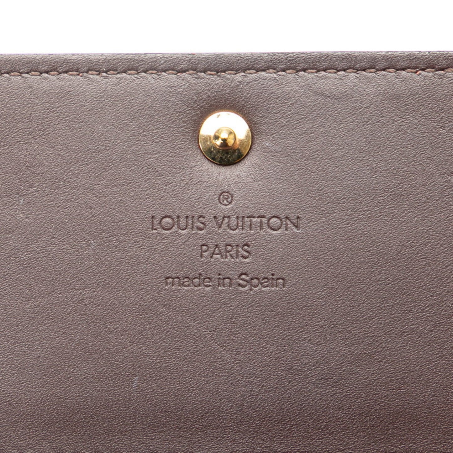 Patent Leather Card Holder with Envelope Design