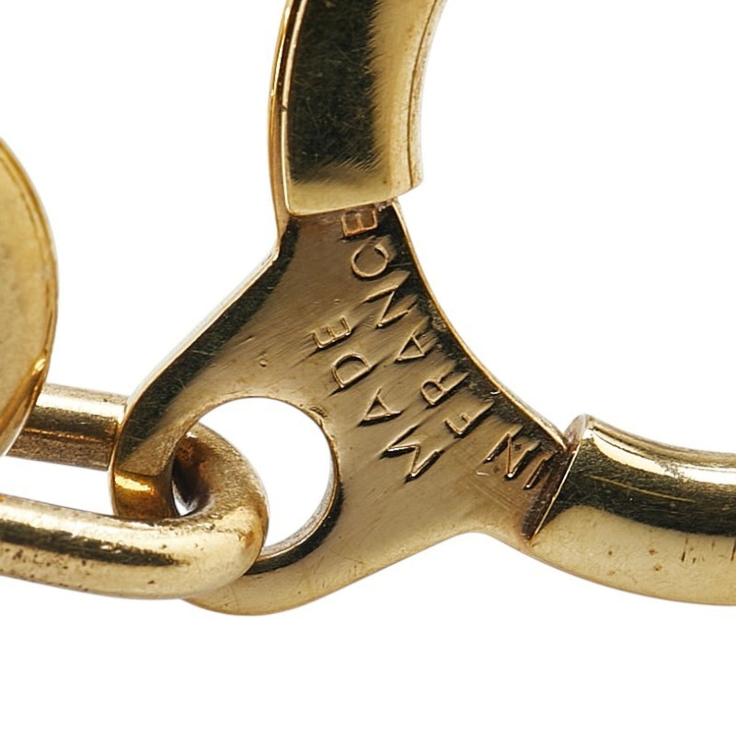 Gold Plated Anneau Cles Keyring