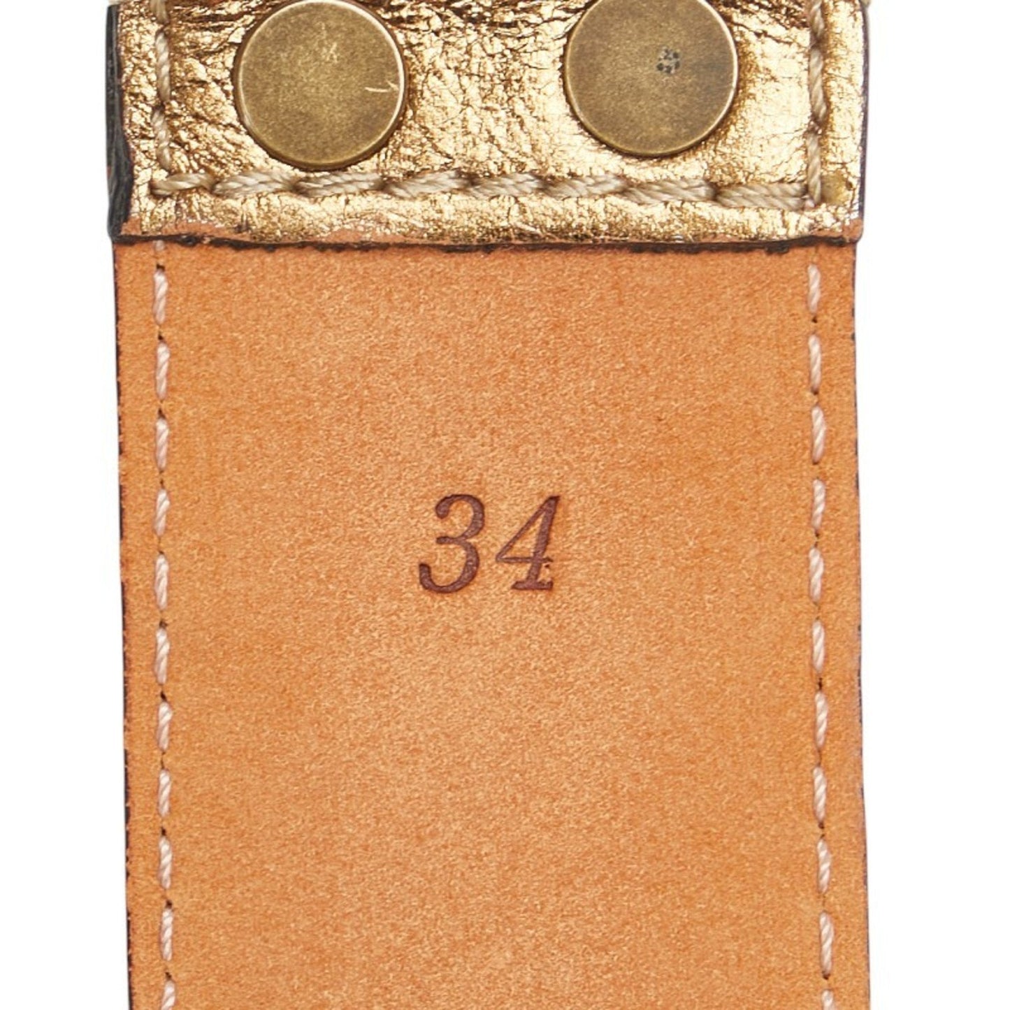 Luxury Leather Belt with Buckle Detailing