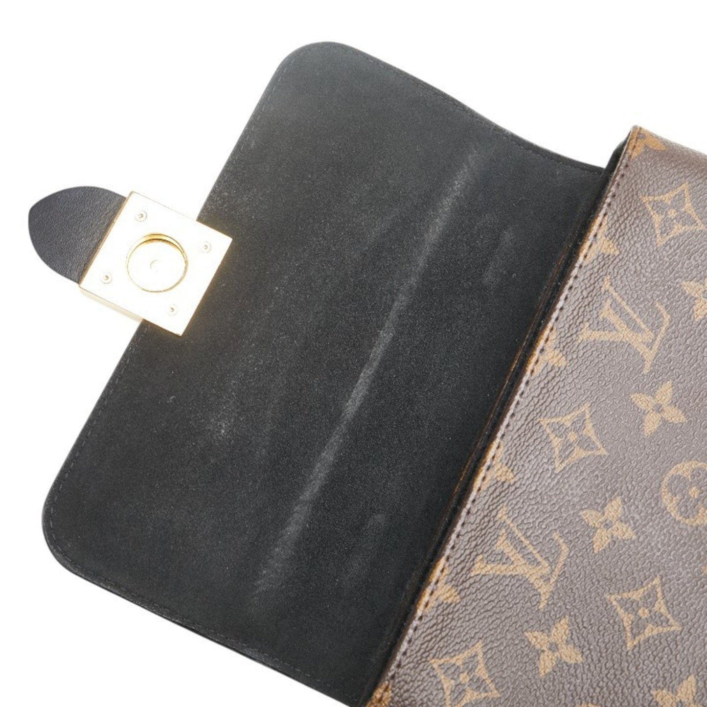 Locky BB Canvas Shoulder Bag with Strap