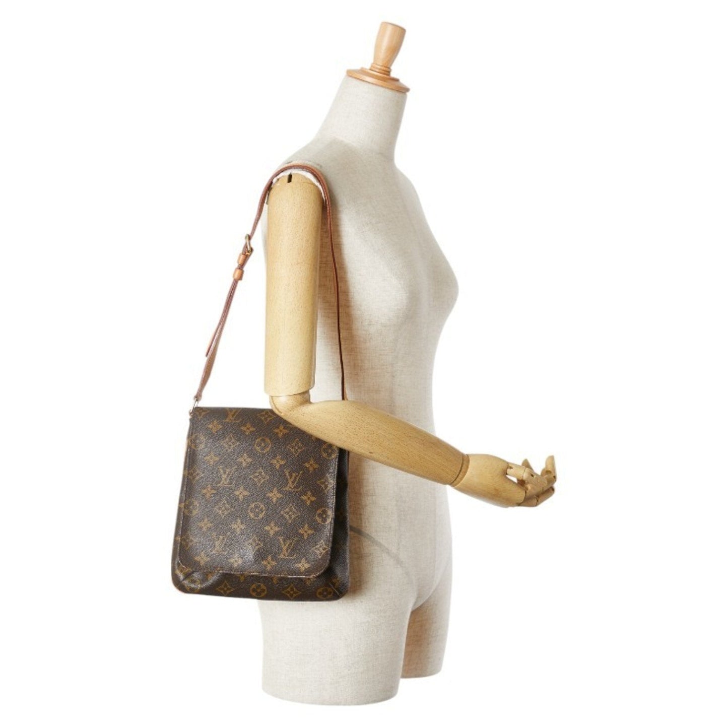 Vintage Canvas Musette Salsa Shoulder Bag