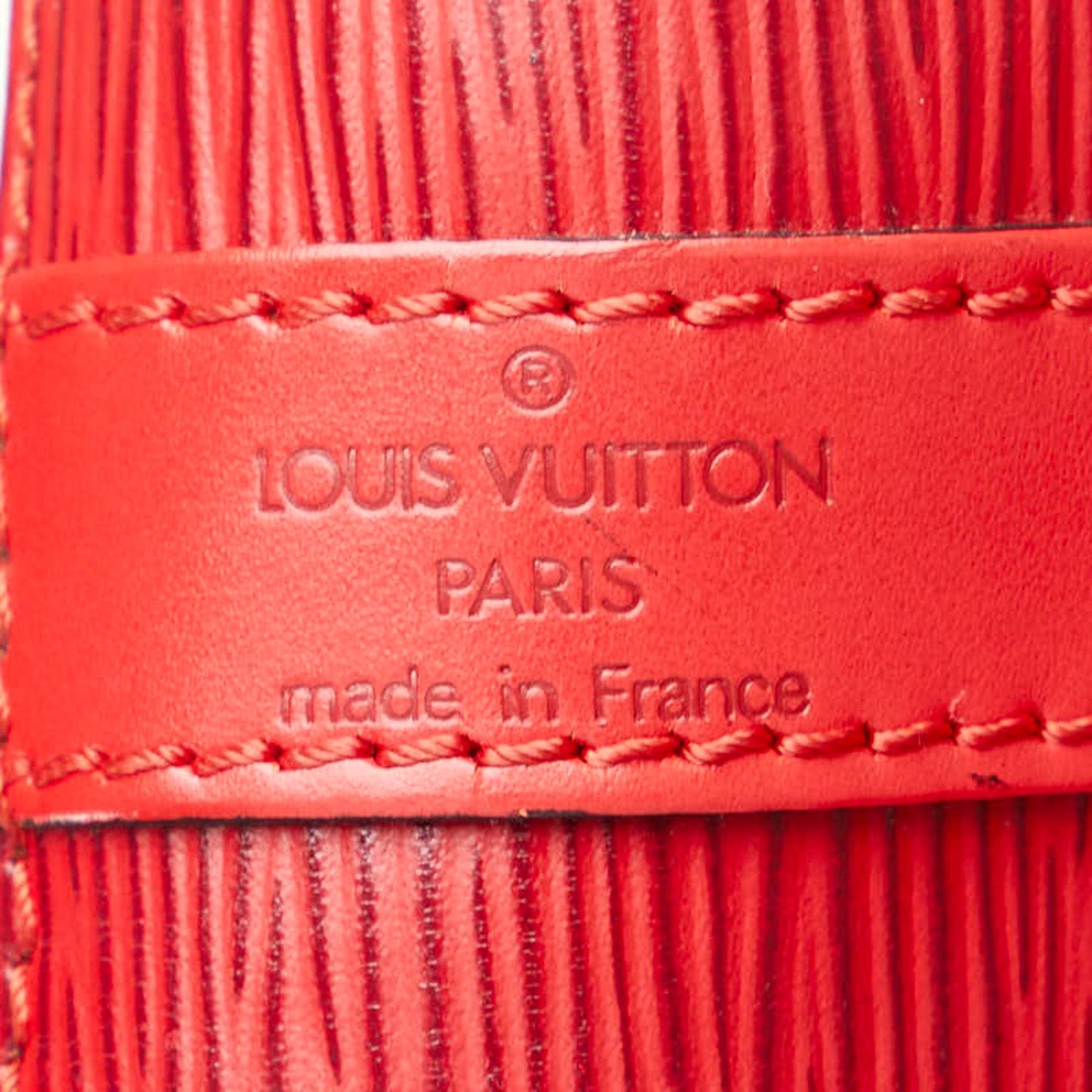 Petit Noe Leather Bucket Bag